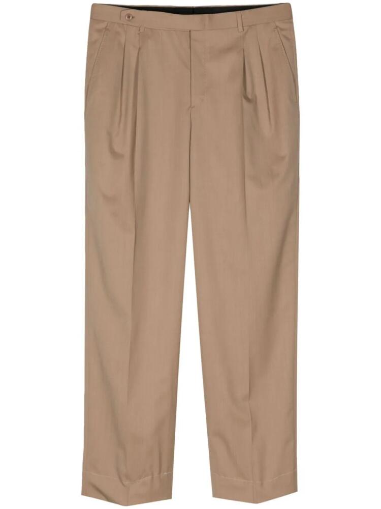 Brioni Elba tailored wool trousers - Neutrals Cover