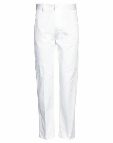 Ami Alexandre Mattiussi Man Pants White Cotton Cover