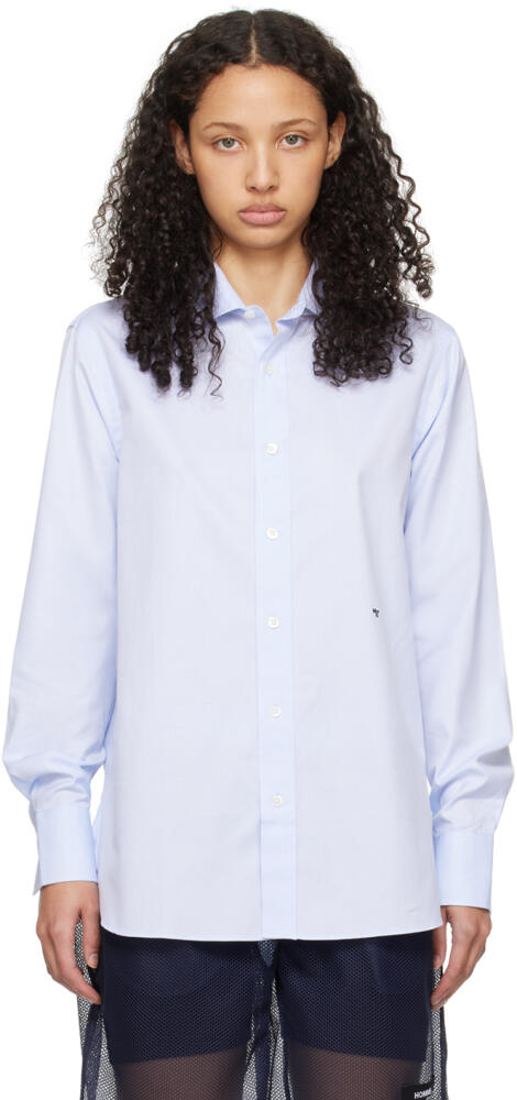 HommeGirls Blue Classic Shirt Cover