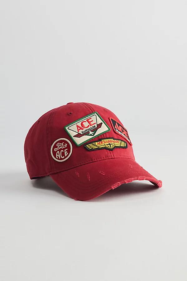 American Needle Ace Hardware Patch Dad Cap in Red Cover