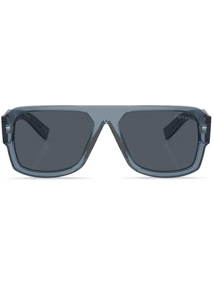 Prada Eyewear square-frame transparent sunglasses - Grey Cover