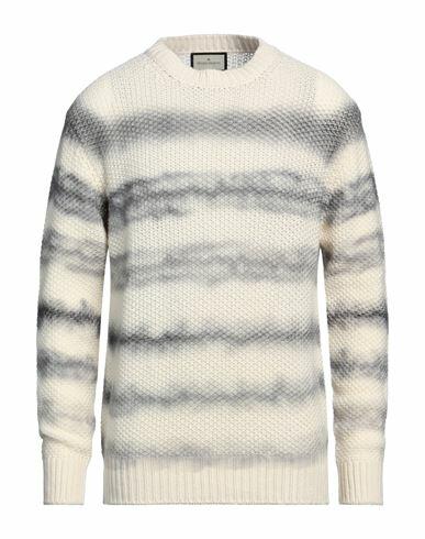 Bruno Manetti Man Sweater Grey Wool, Cashmere Cover