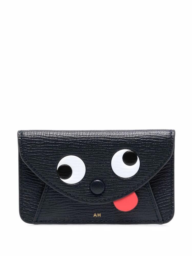 Anya Hindmarch Zany envelope leather wallet - Blue Cover