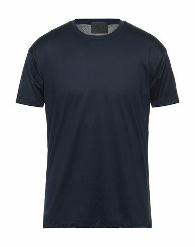 Vandom Man T-shirt Midnight blue Cotton Cover