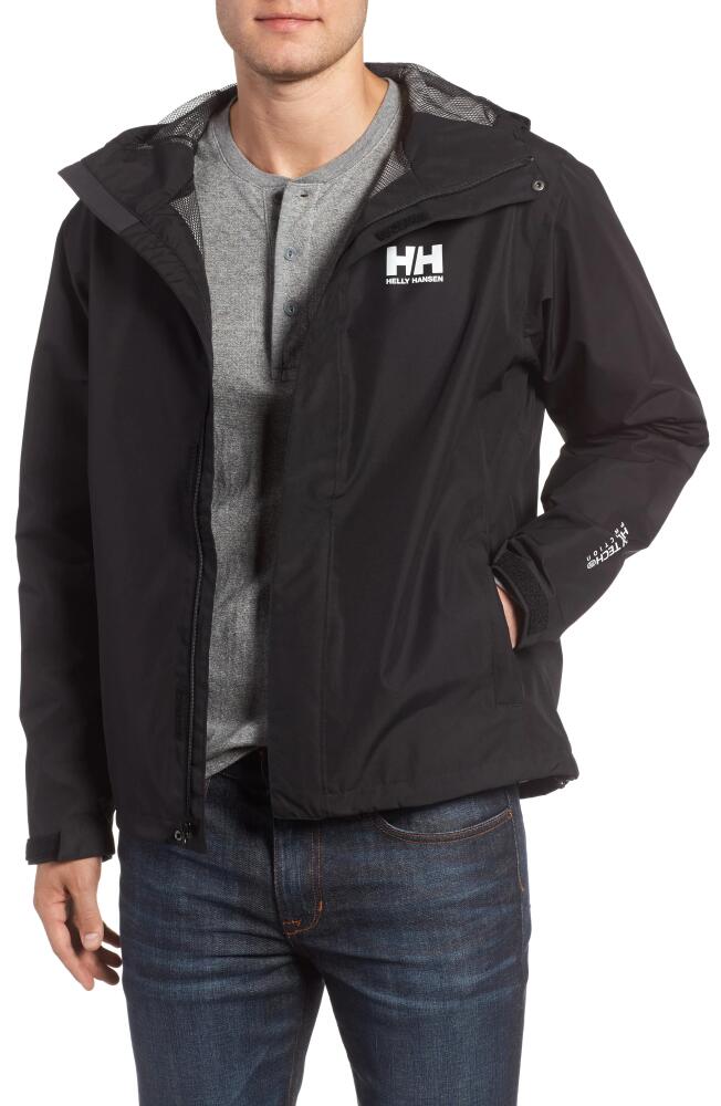 Helly Hansen Seven J Waterproof & Windproof Jacket in Black Cover