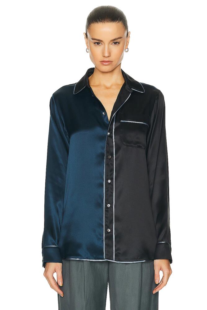 Pierre-Louis Mascia Longsleeve Shirt in Blue Cover