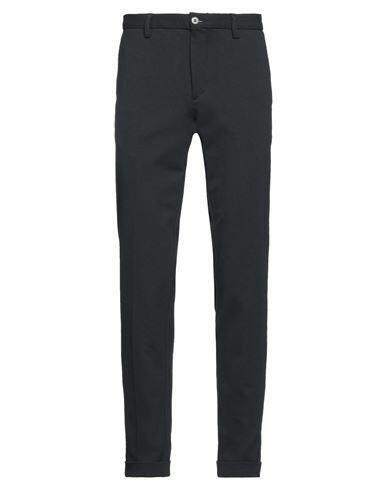 At. p.co Man Pants Midnight blue Viscose, Polyamide, Elastane Cover