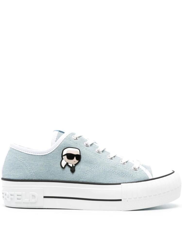 Karl Lagerfeld Kampus Max denim sneakers - Blue Cover