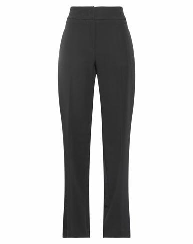 Atos Lombardini Woman Pants Black Polyester, Elastane Cover