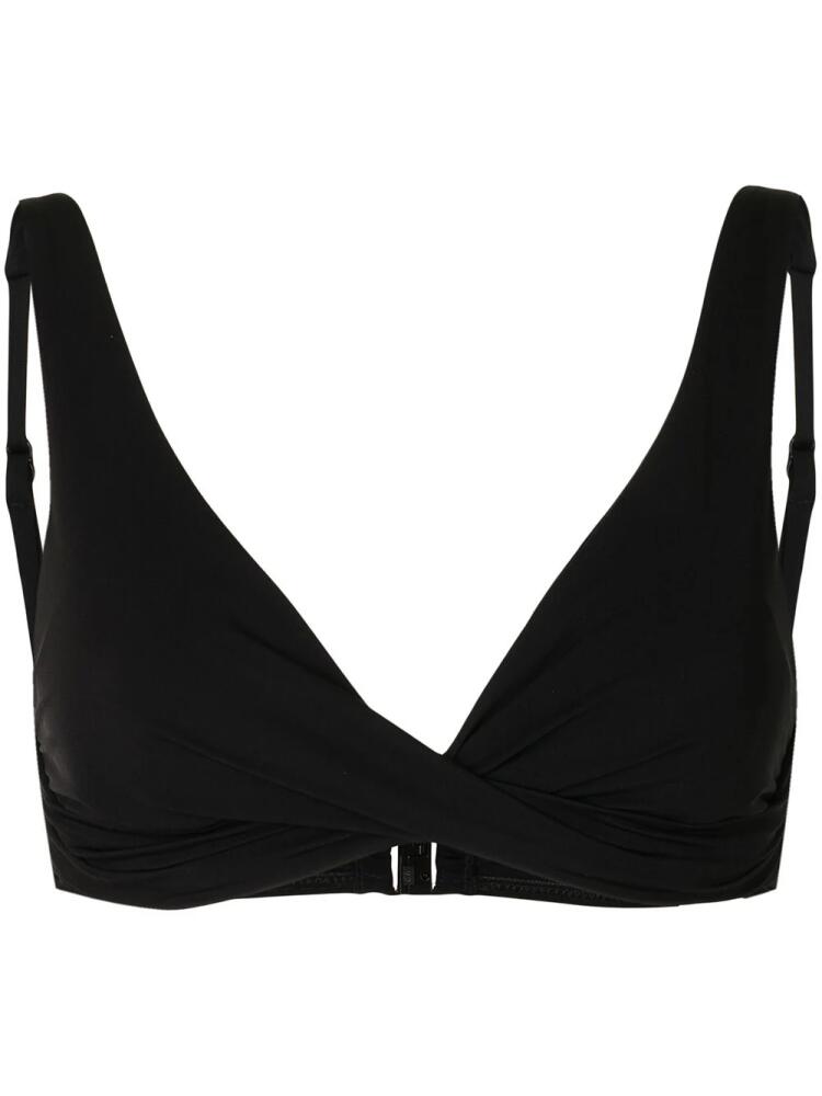 BONDI BORN Wren bikini top - Black Cover