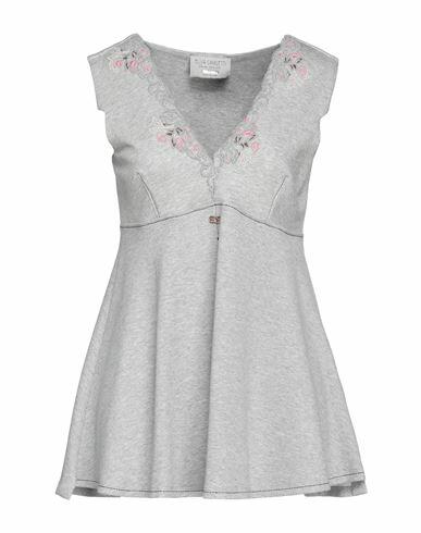 Elisa Cavaletti By Daniela Dallavalle Woman Mini dress Light grey Viscose, Polyester, Elastane, Cotton Cover