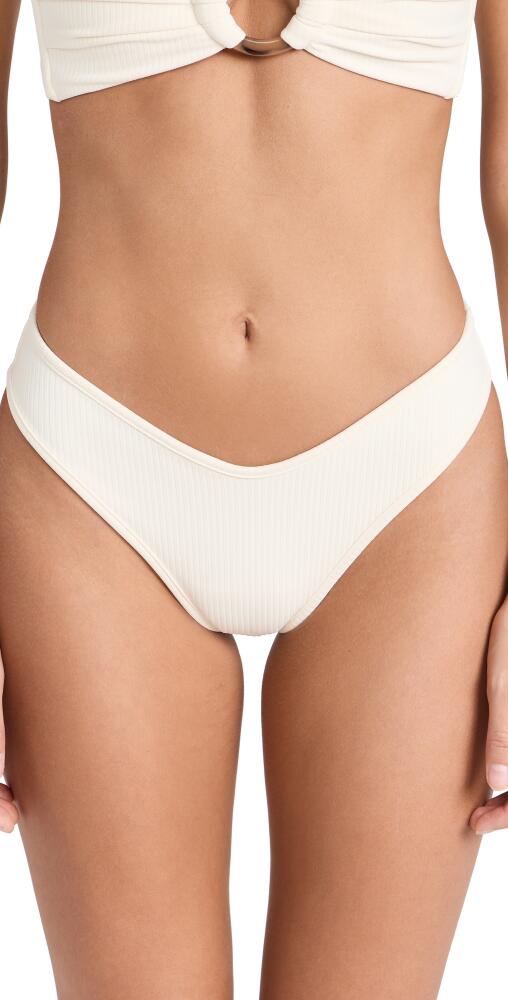 Montce Lulu Bikini Bottoms Cream Rib Cover