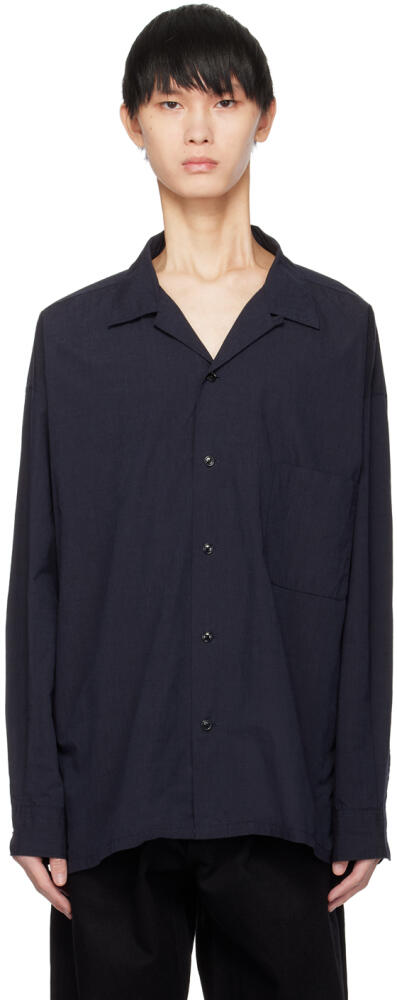 nanamica Navy Deck Shirt Cover