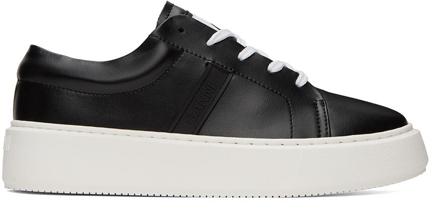 GANNI Black Sporty Sneakers Cover