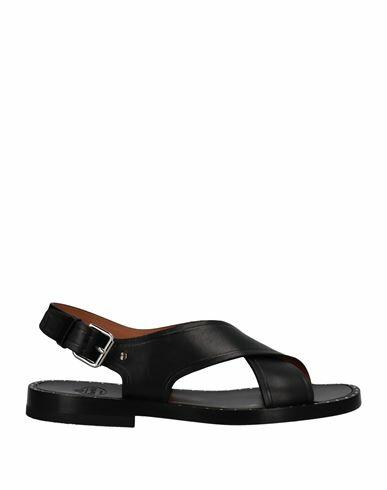 Church's Man Sandals Black Calfskin Cover