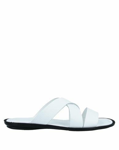 Doucal's Man Sandals White Soft Leather Cover