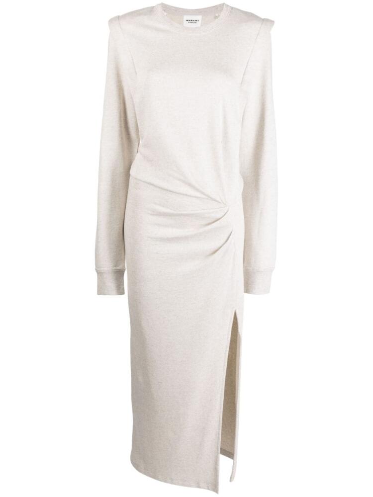 MARANT ÉTOILE Mafalda long-sleeve maxi dress - Neutrals Cover