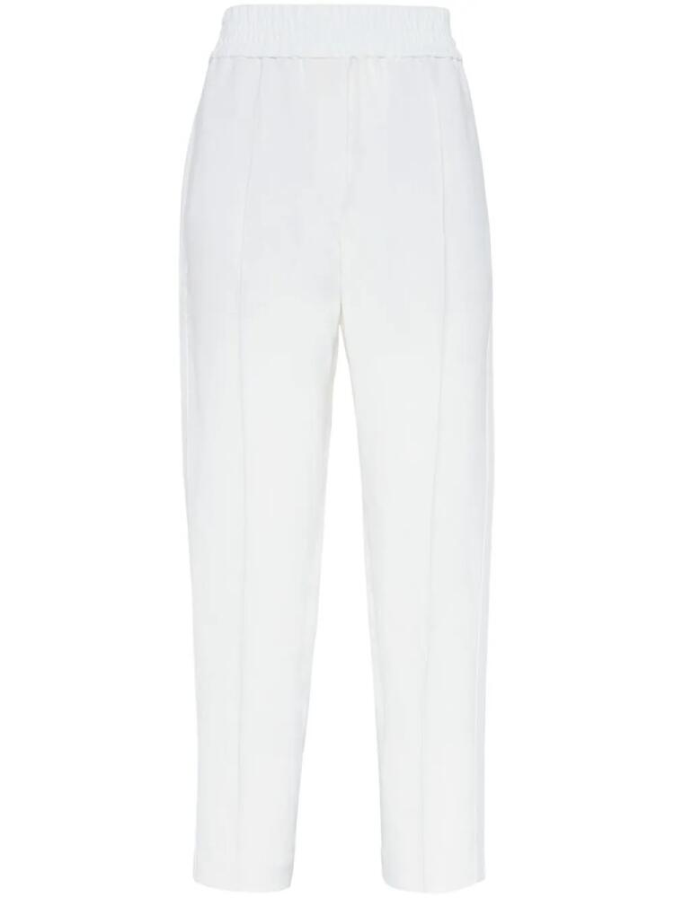 Brunello Cucinelli cropped tapered trousers - Neutrals Cover