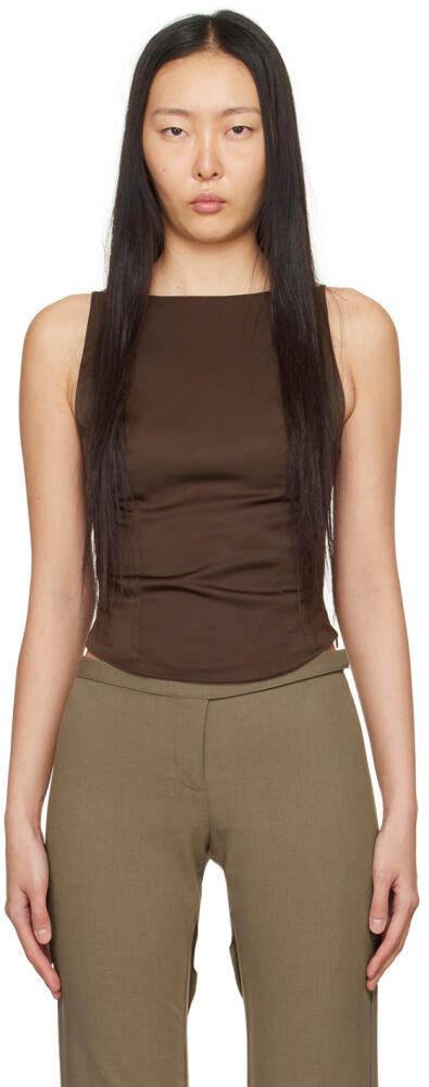 BEC + BRIDGE Brown Jones Tank Top Cover