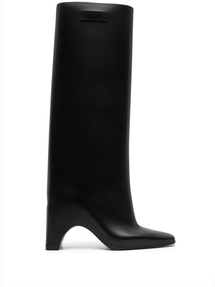 Coperni Rubber Bridge knee-length boots - Black Cover