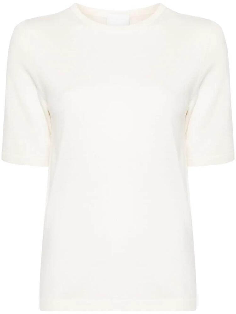 Allude virgin wool knitted top - White Cover