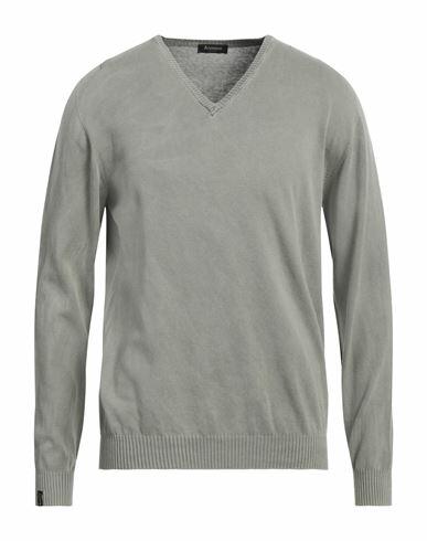 Arovescio Man Sweater Sage green Cotton Cover