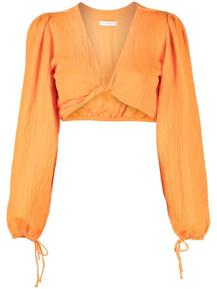 Faithfull the Brand Palmera triangle top - Orange Cover