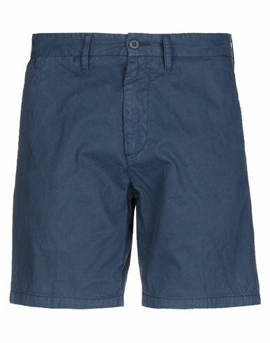 Carhartt Man Shorts & Bermuda Shorts Midnight blue Cotton Cover