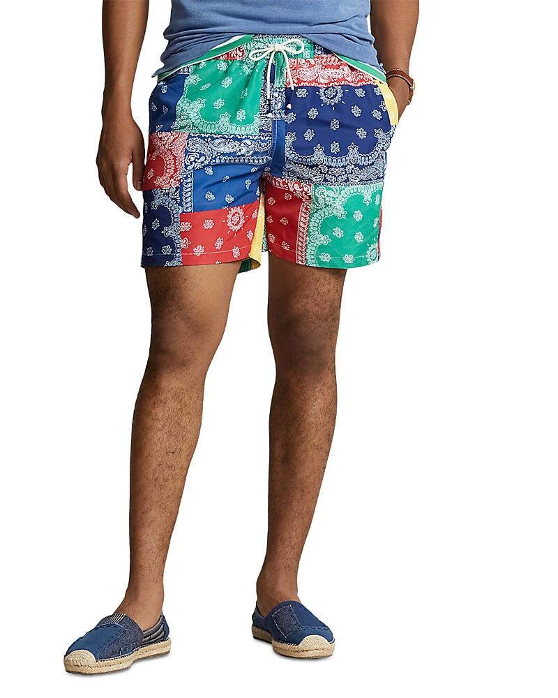 Polo Ralph Lauren Printed Classic Fit 5.75 Swim Trunks Cover