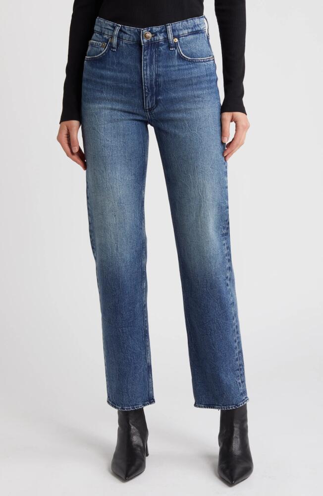 rag & bone Harlow Ankle Straight Leg Jeans in Rovers Cover