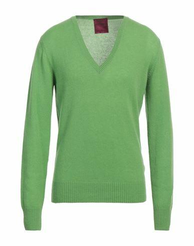 Capsule Knit Man Sweater Green Cashmere Cover