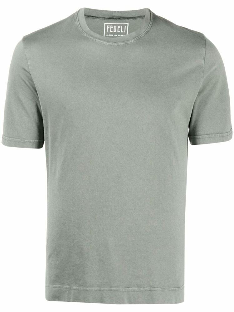 Fedeli basic T-shirt - Green Cover