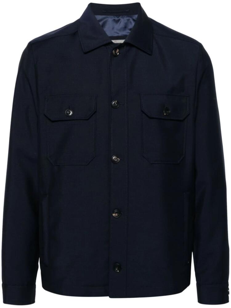 Corneliani shirt jacket - Blue Cover