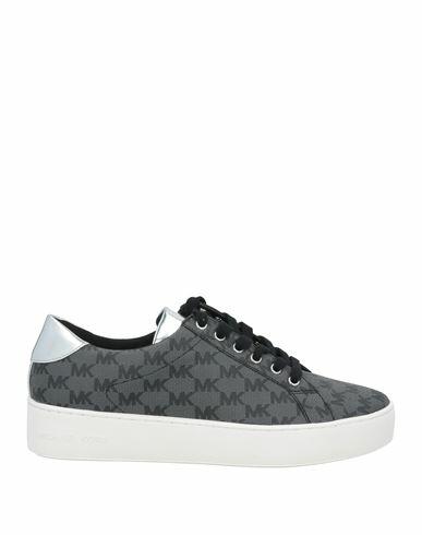 Michael Michael Kors Woman Sneakers Black Textile fibers Cover