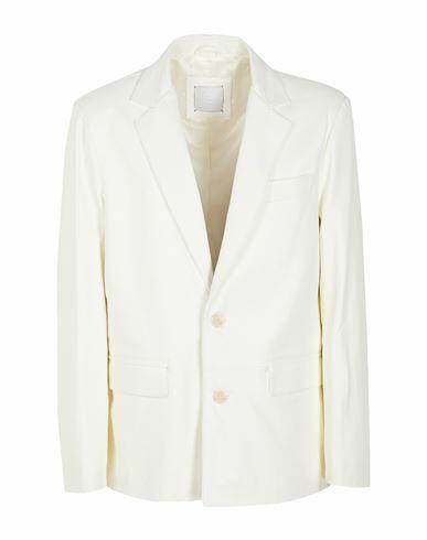 8 By Yoox Leather Blazer Man Blazer White Lambskin Cover