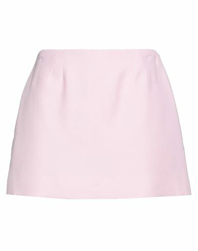 Valentino Garavani Woman Shorts & Bermuda Shorts Pink Virgin Wool, Silk Cover