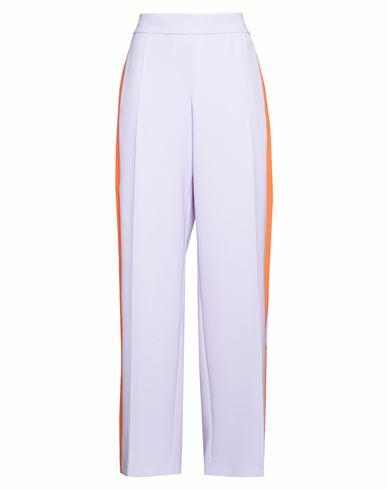 Alessandro Vigilante Woman Pants Lilac Polyester, Elastane Cover