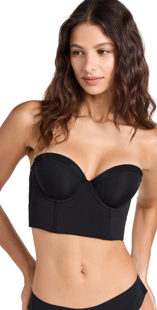 LIVELY The Low Back Strapless Bra Jet Black Cover