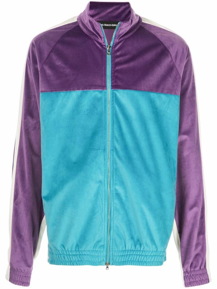 God's Masterful Children retro sports jacket - Purple Cover