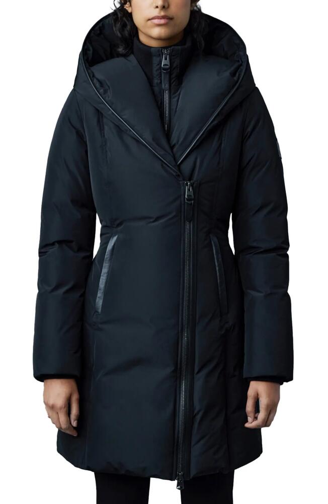 Mackage Kay Water Resistant Down Coat in Black Cover