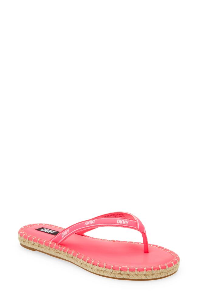 DKNY Tabatha Flip Flop in Fushia Cover