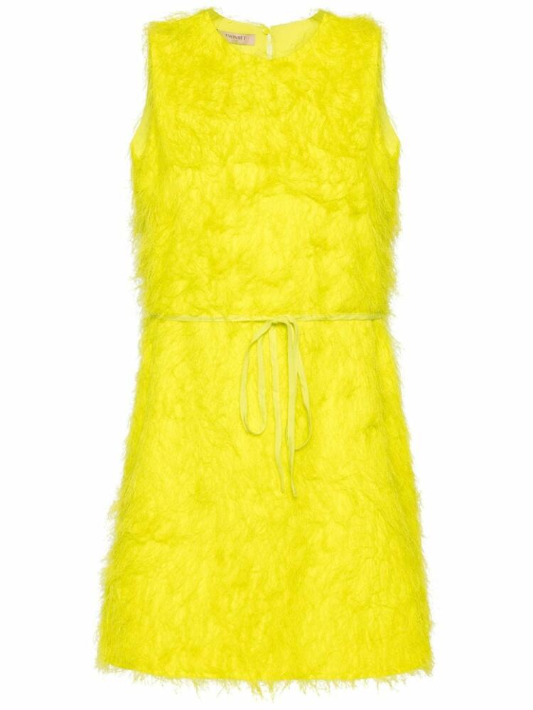 TWINSET thread-detail dress - Yellow Cover