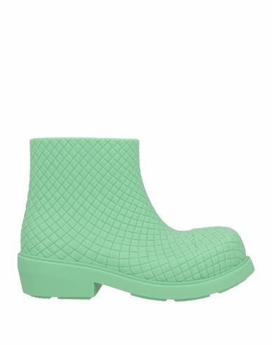 Bottega Veneta Man Ankle boots Light green Rubber Cover