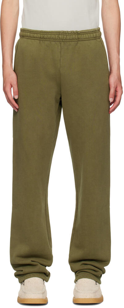 Entire Studios Green Straight-Leg Sweatpants Cover