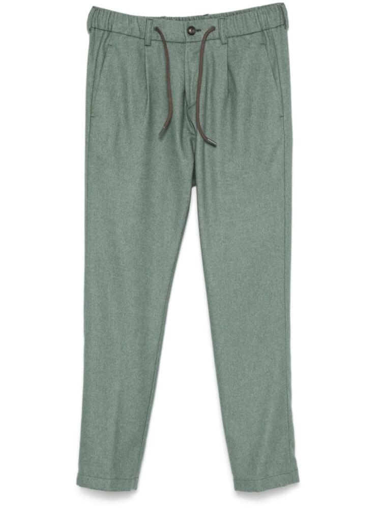 Herno felted trousers - Green Cover