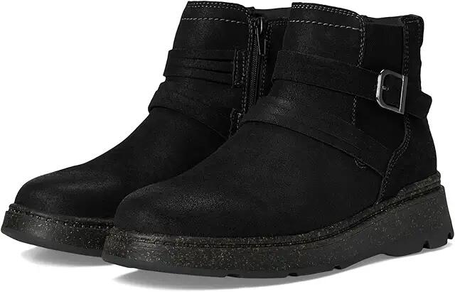 Clarks Noralyn Strap (Black Suede) Women's Boots Cover