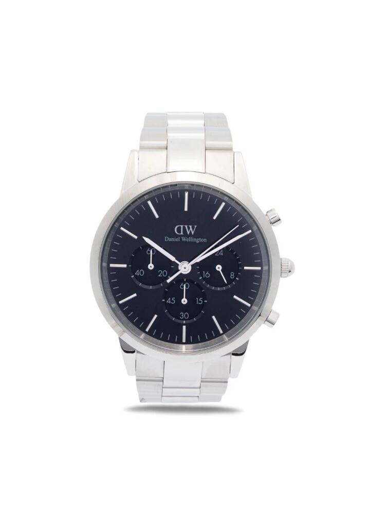 Daniel Wellington Iconic Link Chronograph 42mm - Black Cover