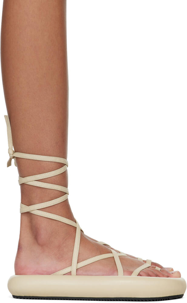 Isabel Marant Beige Omea Sandals Cover