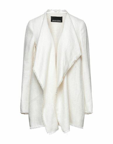 Ermanno Di Ermanno Scervino Woman Overcoat & Trench Coat Ivory Linen, Polyamide Cover