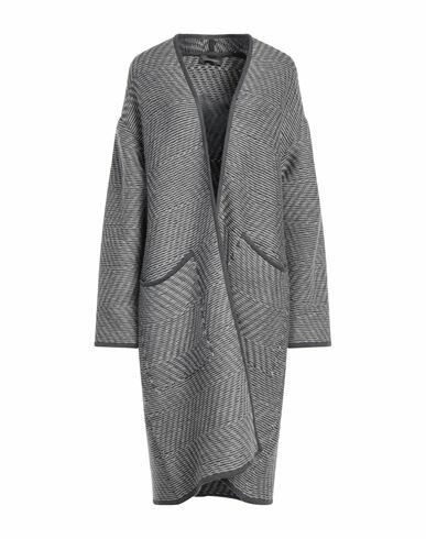 Lorena Antoniazzi Woman Cardigan Lead Virgin Wool, Cashmere, Silk Cover